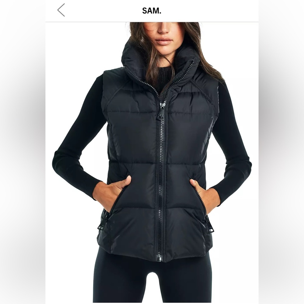 NWT - SAM. Freedom Quilted Down Vest XS